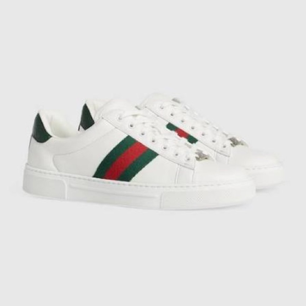 Gucci Ace Leather Sneaker 38